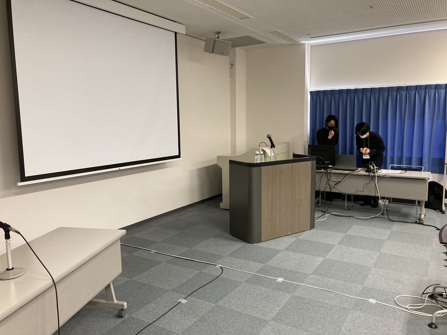 学会・学術集会のステージ管理を行いました。